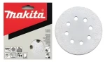 Makita P-33370 / Brusný papír K100 / průměr 125 mm / 8 otvorů / 10 ks (P-33370)