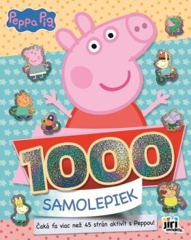 Prasiatko Peppa - 1000 samolepiek aktivity