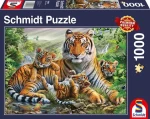 SCHMIDT Puzzle Tygřice a mláďata