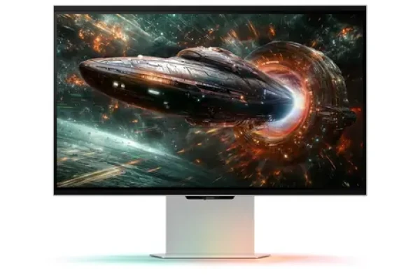 27" Samsung Odyssey 3D LS27FG902XUXEN stříbrná / Monitor / IPS / 4K UHD 3840x2160 / 165Hz / 1ms / HDMI + DP (LS27FG902XUXEN)