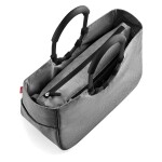 Nákupní taška Reisenthel Loopshopper M Frame Twist silver