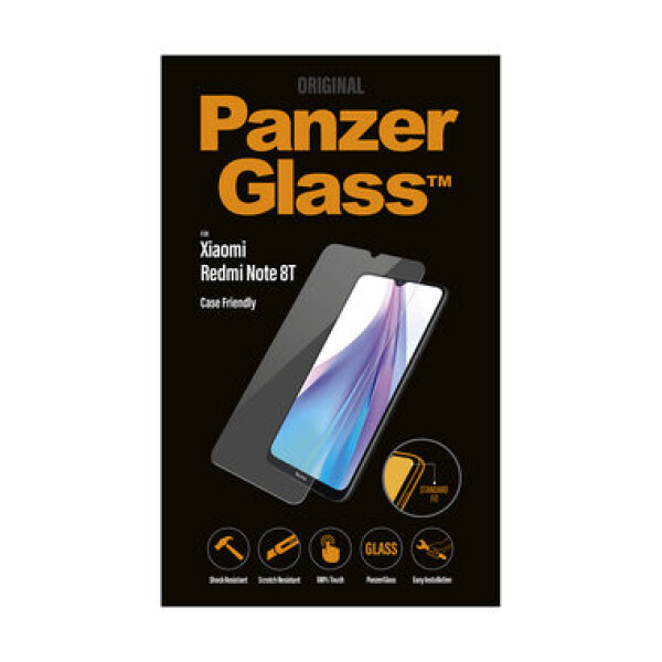 PanzerGlass Case Friendly Tvrzené sklo pro Xiaomi Redmi Note 8T černá (5711724080234)