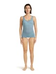 Dámské merino tílko ICEBREAKER Wmns Siren Tank, Flint Blue velikost: S