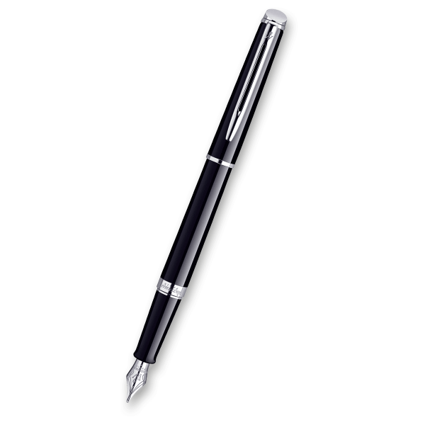 Waterman Hémisphère Black Lacquer CT - plnící pero - hrot M