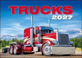Kalendář nástěnný 2027 - Trucks
