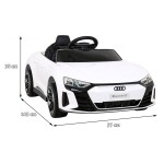 Mamido Elektrické autíčko Audi RS E-Tron GT 4x4 bílé