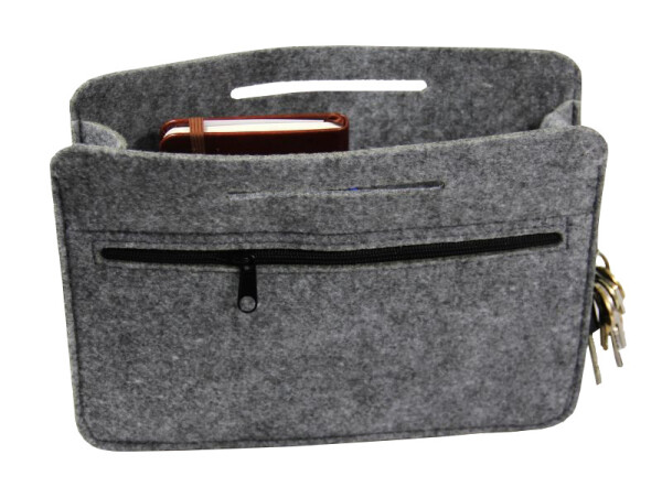 Bertoni Organizér na plstěné tašky Husky Grey 26 cm x 18 cm x 8 cm