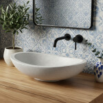 REA - Umyvadlo na desku Leona 46x37 REA-U3609