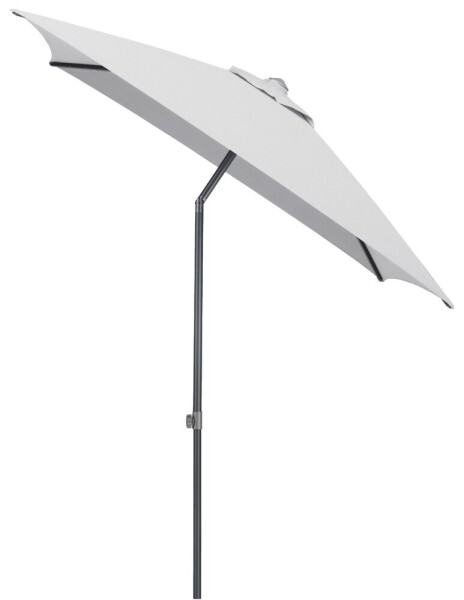 Slunečník KETTLER EASY PUSH 200x200 cm - matný antracit/světle šedá - voděodolný