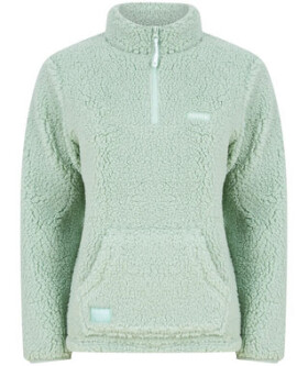 Navitas Mikina Womens Sherpa Pullover Light Green S (NTTH4637-S)