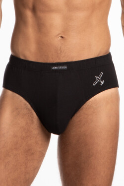 PÁNSKÉ SLIPY CLASIC M-1054CL 3XL-4XL černo-zelená XXXXL