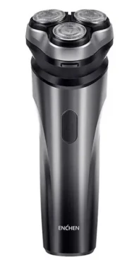 ENCHEN Blackstone Max černá, stříbrná / Holicí strojek / 3 hlavy / mokré i suché holení / USB-C / 70 min (ENCHENBLACKSTONEMax)