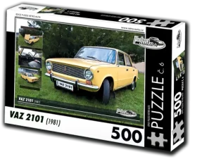 RETRO-AUTA Puzzle č. 6 VAZ 2101 (1981)