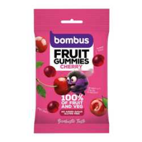 Bombus Fruit Gummies Cherry třešňové želatinové bonbony 35 g