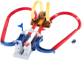 Mattel Hot Wheels GNM22 MarioKart Browsers Castle Chaos