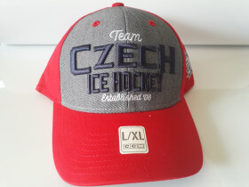 Pánská Kšiltovka Český Hokej Logo Lev CCM Czech Ice Hockey Team Velikost: L/XL