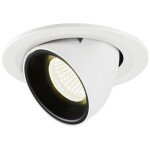 Paulmann 92907 Whirl LED vestavné svítidlo, LED, pevně vestavěné LED, 4.9 W, hliník (kartáčovaný), saténová, sada 3 ks