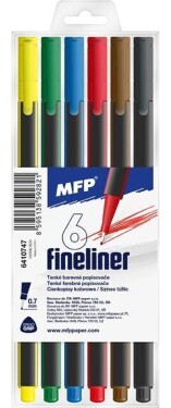 Popisovač FL 6 ks barev 0,7mm trojhranné
