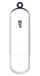 Silicon Power Blaze B32 128GB bílá / Flash disk / USB 3.2 Gen 1 / 5 Gbit/s / Hardwarové AES 256-bit šifrování (SP128GBUF3B32V1W)