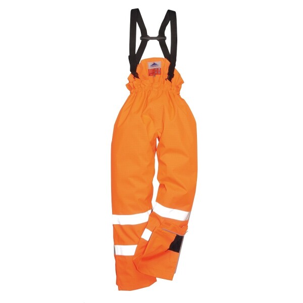 Kalhoty Hi-Vis S781 reflexní zimní antistatické nehořlavé oranžové 2XL oranžové