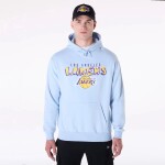 New Era Pánská mikina Los Angeles Lakers NBA Block Graphic Oversized Hoodie Velikost: XL