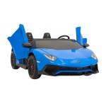 Mamido Dětské elektrické autíčko Lamborghini Aventador SV modré