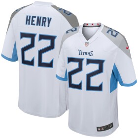 Nike Pánský dres Tennessee Titans NFL Derrick Henry #22 Game Football - Bílá Velikost: S