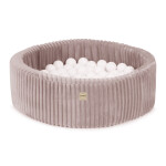 PLUSH NEST PLUSH NEST Suchý bazén kulatý Puffy Lamell Ø 90 × 30 cm růžový