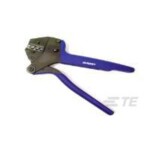 KNIPEX - kleště lisovací - 230mm - čtyřtrnové, stočené kontakty Harting; Ilme; Phoenix; Amphenol; Walther; HTS;Contact; Weidmüller 0.14-6mm², v plastovém kufříku s pěnovou vložkou (975265)