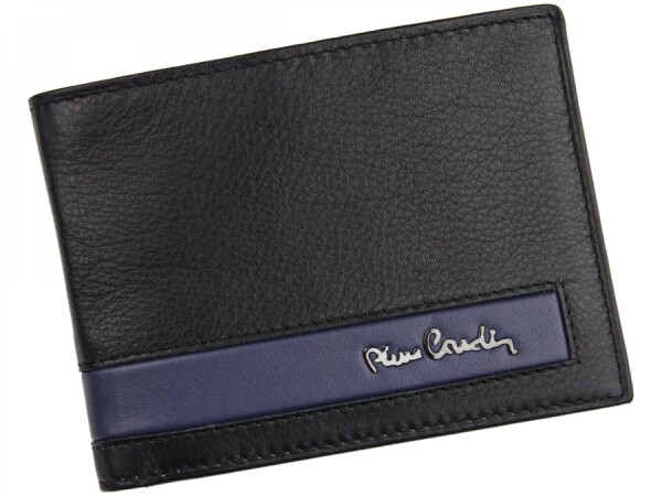 Pánská kožená peněženka Pierre Cardin Jemeliah, černá