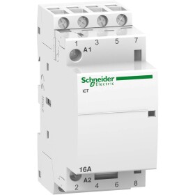 Schneider Electric A9C22814 instalační stykač 4 spínací kontakty 1.6 W 400 V/AC 16 A 1 ks