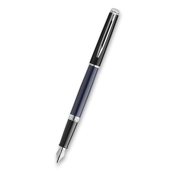 Plnicí pero Waterman Hémisphère Colour Blocking Black & Blue CT, hrot F
