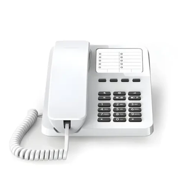 Gigaset DESK 400 bílá / Drátový telefon (S30054-H6538-B102)