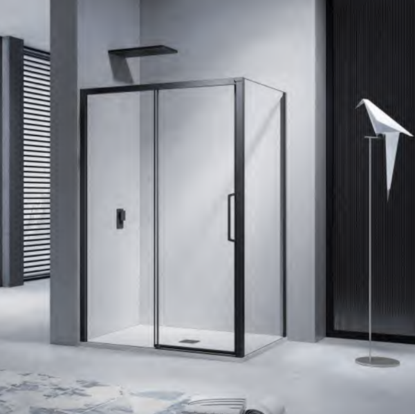 H K Sprchový kout NERO 120x80 cm. L/P varianta HK15235365
