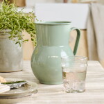 Ib Laursen Smaltovaný džbán Fresh Green, zelená barva