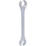 KS Tools 517.0268 Otevřený oboustranný očkový klíč, zahnutý, 24 x 27 mm