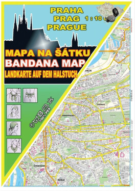 Praha Šátek s mapou
