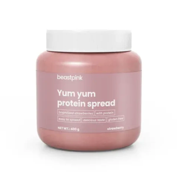 Yum Yum Proteinová pomazánka - BeastPink (jahoda, 400 g) (59146-1-400g-strawberry)