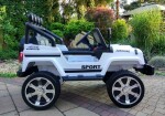 Mamido Elektrické autíčko Jeep Raptor 4x4 bílé