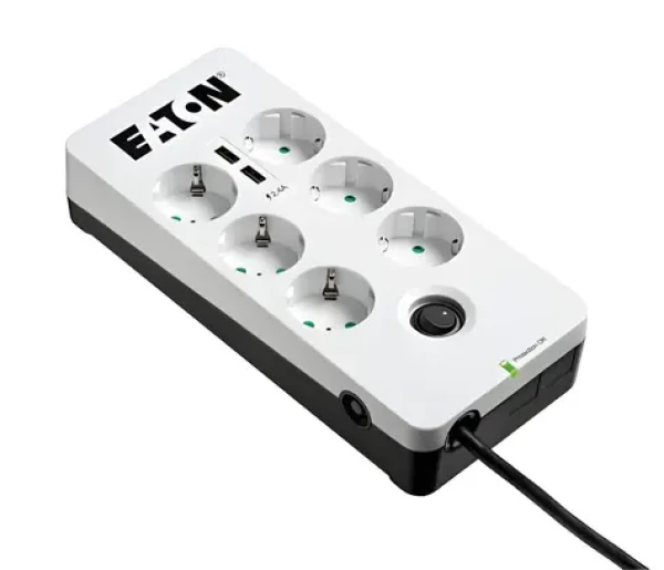 EATON Protection Box PB6UD / Přepěťová ochrana / 6 zásuvek / 2x USB port (PB6UD)