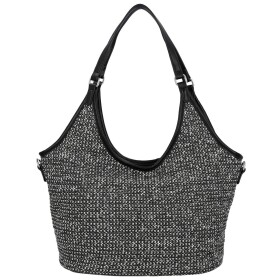 Stylová dámská kabelka na rameno Alfréda, černá