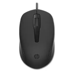 HP 150 černá / drátová myš / optická / 1600 dpi / USB (240J6AA#ABB)