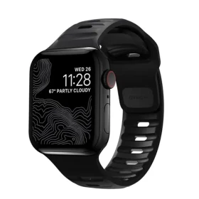Nomad Sport Strap (M-L) řemínek pro Apple Watch 45 44 42 mm černá (NM1AM10000)