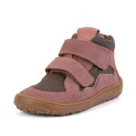 Dívčí zimní barefoot boty TEX WOOL Gray Pink, Froddo, G3110254-6W, růžová - 35