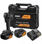 DeWalt DCF92MP2T McLaren F1 Team / Aku rázový utahovák / 1/2" / 18V / 406 Nm / 2x 5,0 Ah / kufr TSTAK (DCF92MP2T-QW)