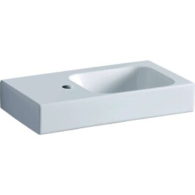 GEBERIT - iCon xs Umyvadlo, 53x31 cm, s KeraTect, bílá 124153600