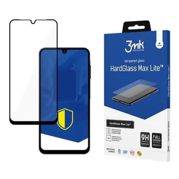 3mk HardGlass Max Lite ochranné sklo pro Samsung Galaxy A16 Black (5903108604635)