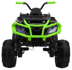 Mamido Dětská elektrická čtyřkolka ATV XL s ovládačem zelená