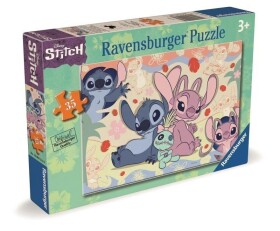 Puzzle Disney: Stitch - Stitch & Angel 35 dílků