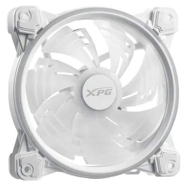 ADATA XPG Hurricane 120 bílá / Ventilátor / 120 mm / ARGB PWM / 2000 RPM / 61,5 CFM / Fluid Dynamic Bearing (75261278)